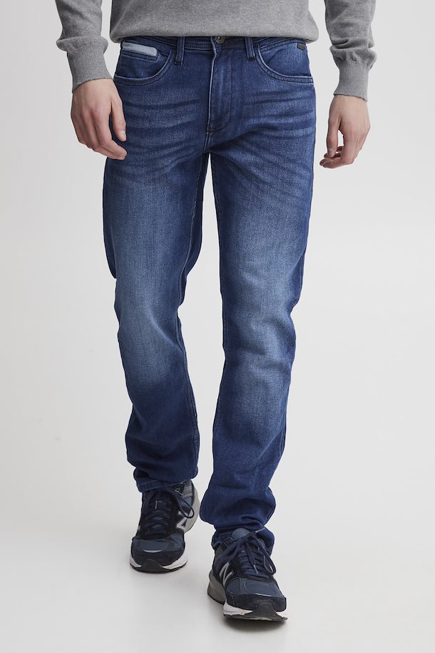 He Jeans Denim dark blue – Køb Denim blue Jeans fra str. 27-40 her
