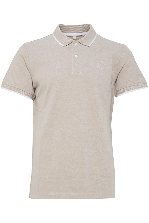 Blend He Polo shirt Sand Brown – Shop Sand Brown Polo shirt from size S ...