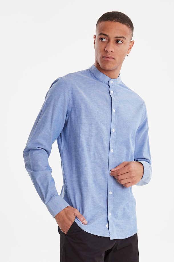 Casual Friday Long sleeved shirt Surf blue – Shop Surf blue Long ...